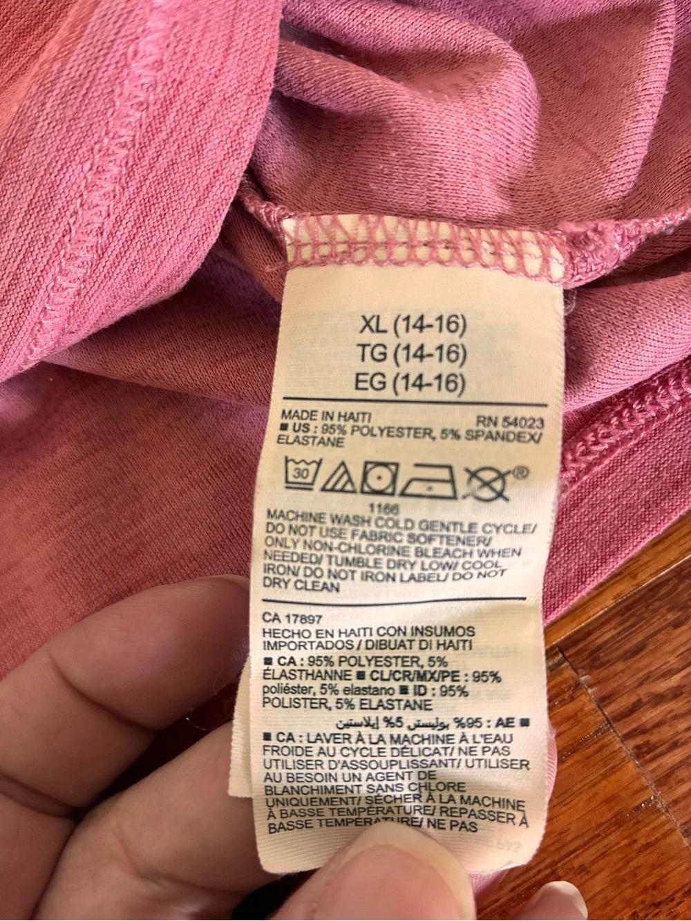 BOGO 🛍️ Old Navy Active Pink Girls' XL 14/16 Breathe On cropped Tee